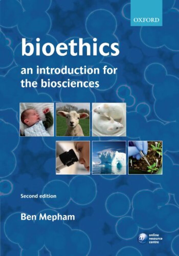 Bioethics, an introduction for the biosciences