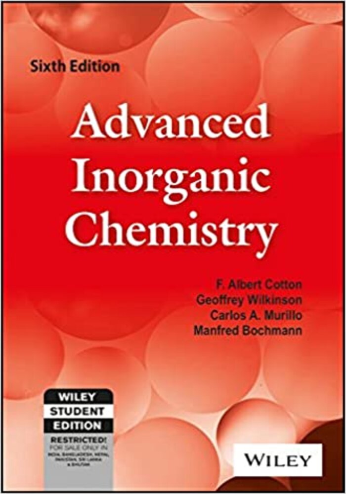 Advanced Inorganic Chemistry