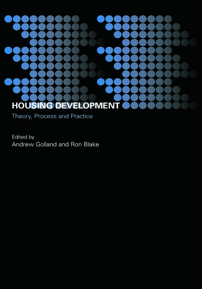 Housing Development: Theory, Process and Practice