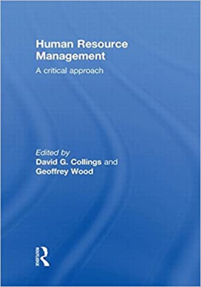 Human Resource Management: A Critical Approach