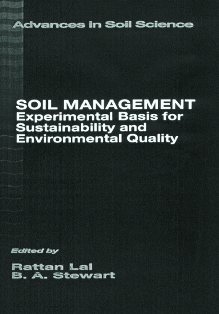 Soil Management: Experimental Basis for Sustainability and Environmental Quality